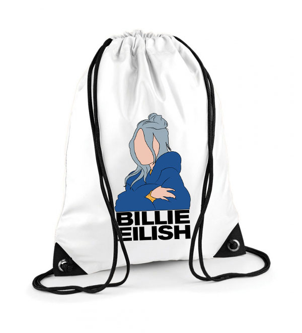 billie eilish Poliészter Tornazsák