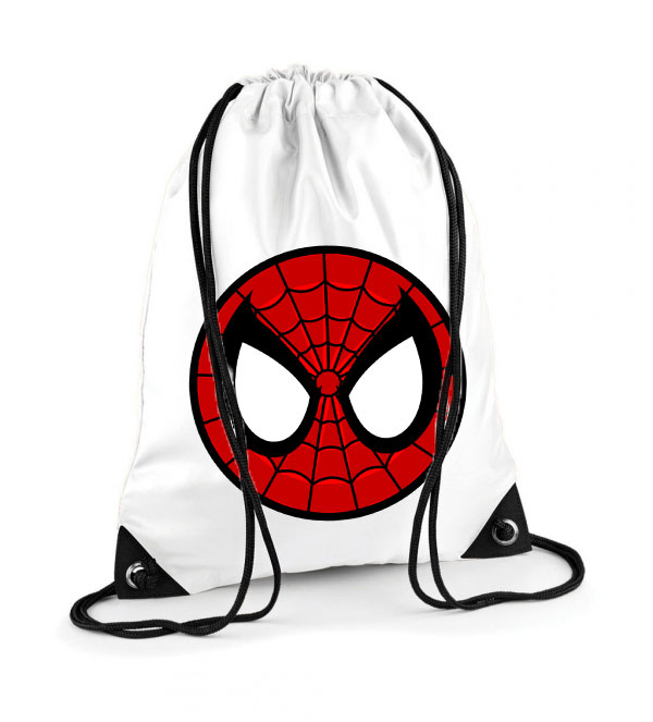 spider face spider man pókember Poliészter Tornazsák