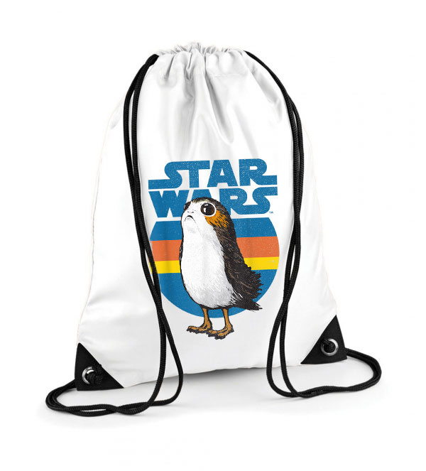 star wars porg Poliészter Tornazsák