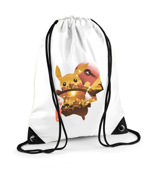 pikachu japán Poliészter Tornazsák