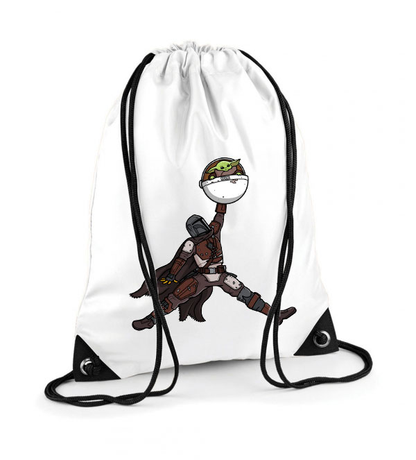 baba yoda a mandalorian the child Poliészter Tornazsák