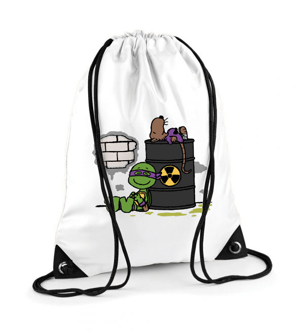 tini ninja teknőcök tmnt donatello Poliészter Tornazsák
