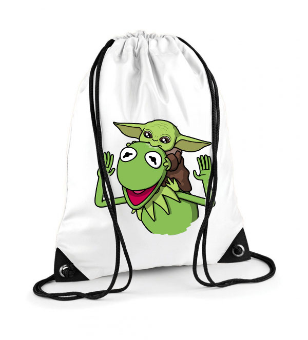 baba yoda baby yoda froggy breki béka Poliészter Tornazsák