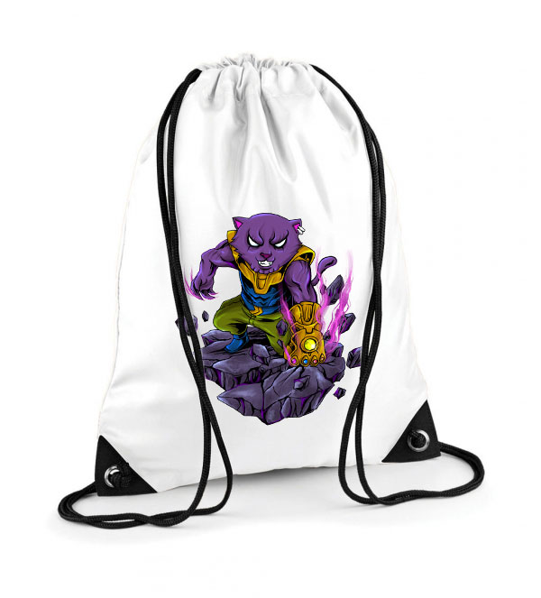 thanos macska Poliészter Tornazsák