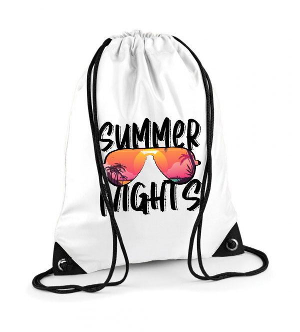 summer nyár nyári Poliészter Tornazsák