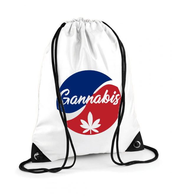 cannabis kanabisz  Poliészter Tornazsák