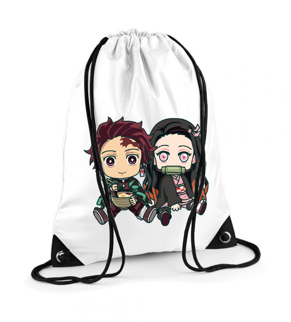 nezuko tanjiro demon slayer Poliészter Tornazsák