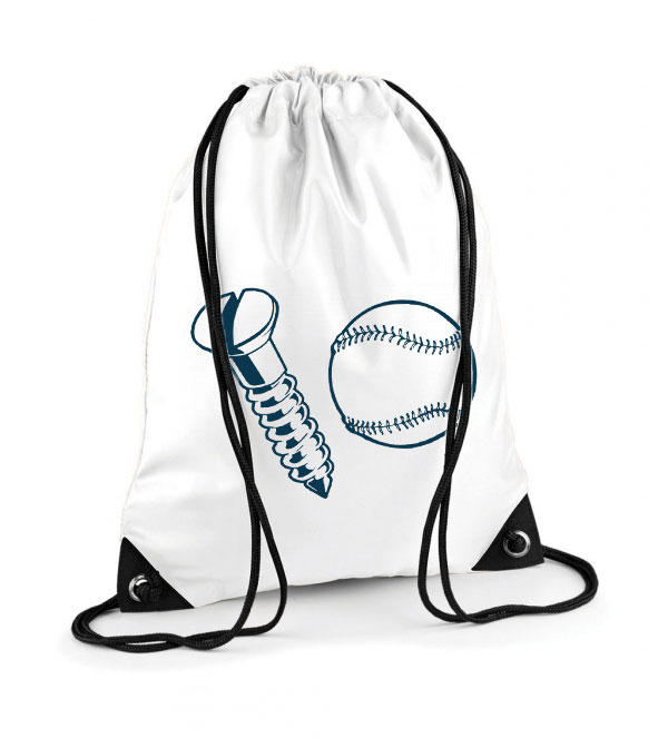 Baseball labda és csavar Poliészter Tornazsák