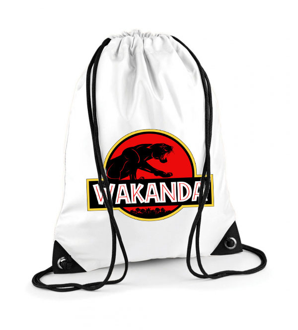 wakanda fekete párduc Poliészter Tornazsák