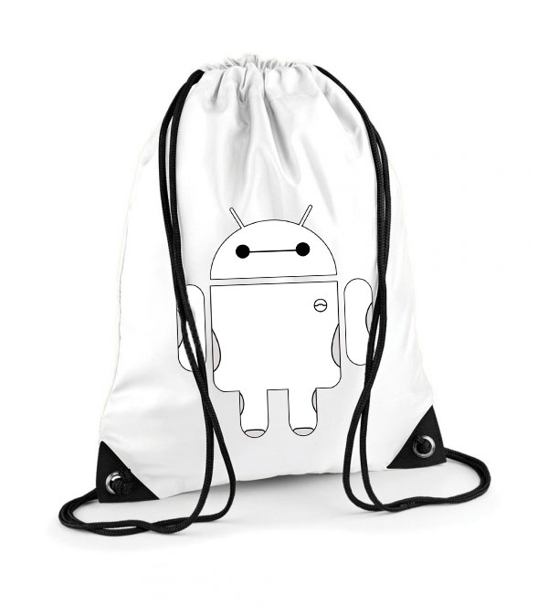 android bay max Poliészter Tornazsák
