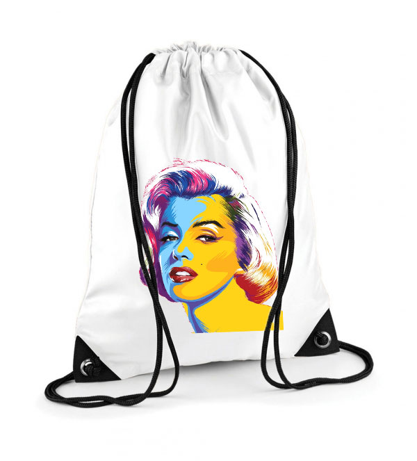 Marilyn Monroe Poliészter Tornazsák
