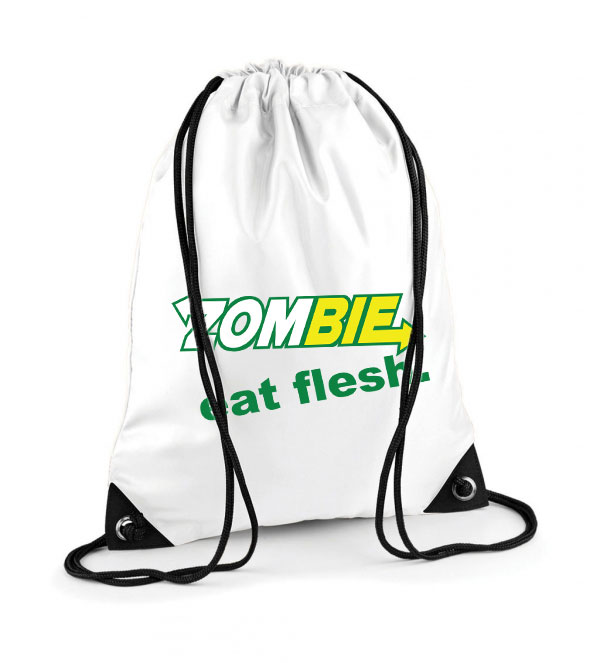 zombie zombis zombik Poliészter Tornazsák