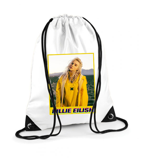 billie eilish Poliészter Tornazsák