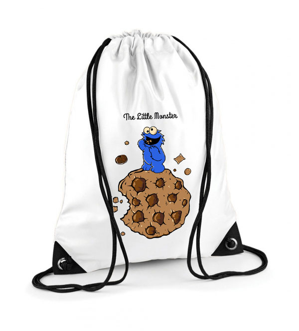 sütiszörny cookie monster Poliészter Tornazsák