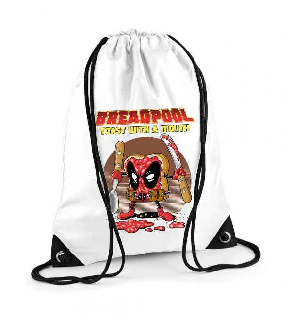 deadpool kenyér Poliészter Tornazsák