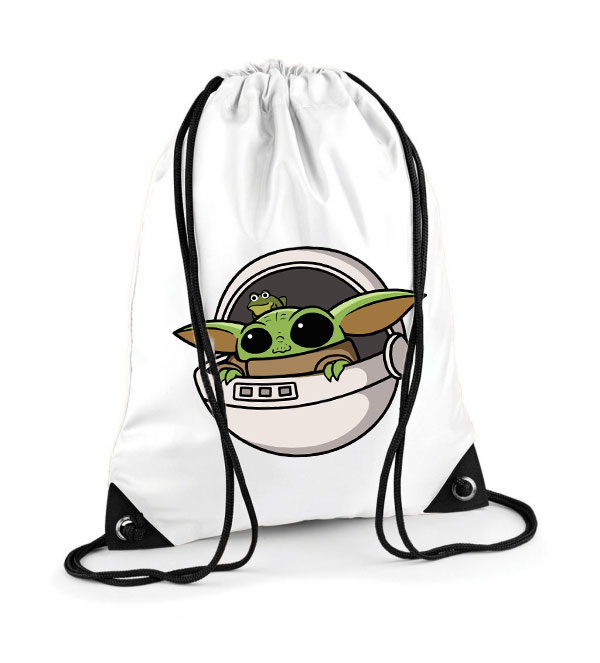 baba yoda baby yoda grogu Poliészter Tornazsák