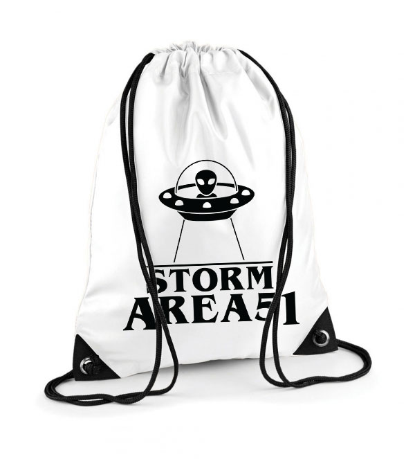 area 51 51 es körzet ufo Poliészter Tornazsák
