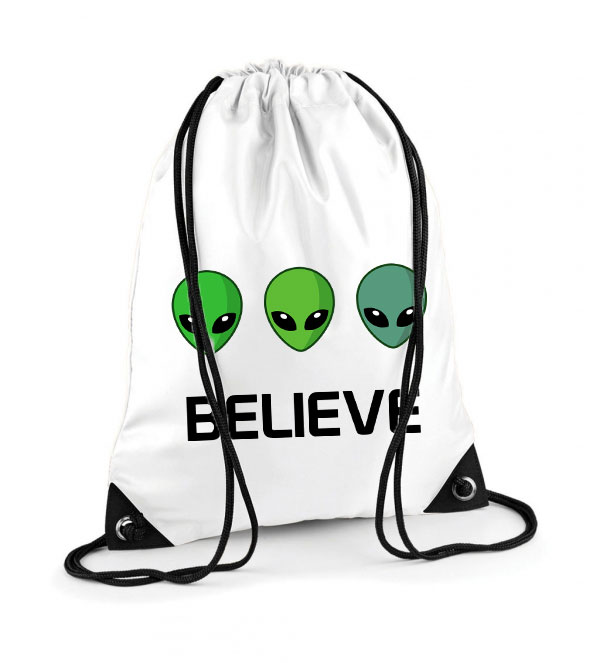 believe ufo Poliészter Tornazsák