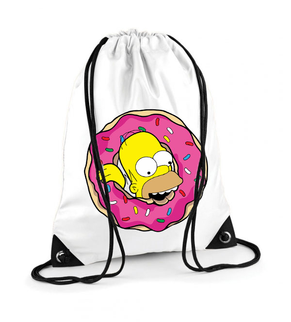 homer simpson Poliészter Tornazsák