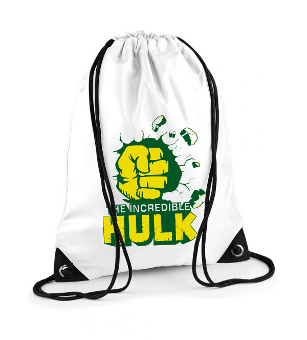 hulk smash Poliészter Tornazsák