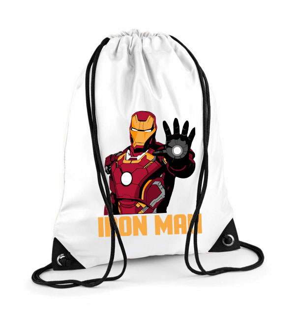 iron man vasember Poliészter Tornazsák