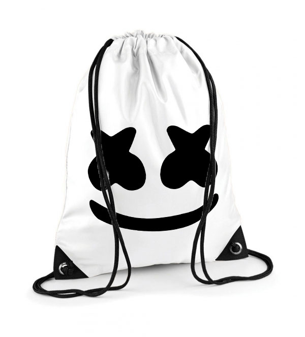 Marshmello Poliészter Tornazsák