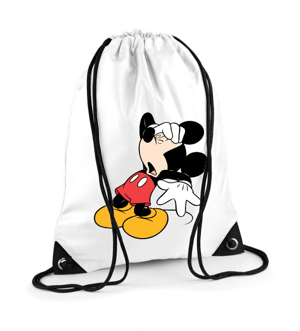 mickey egér  Poliészter Tornazsák