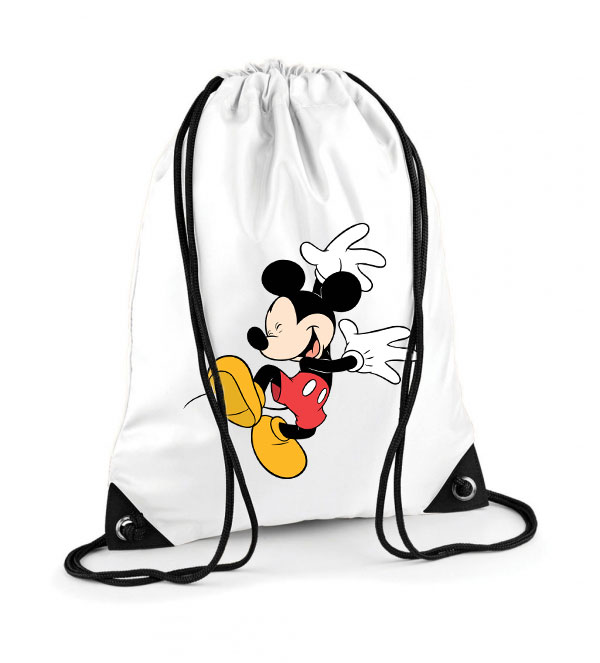 mickey egér táncol Poliészter Tornazsák