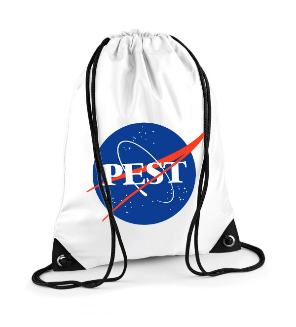 Pest budapest nasa Poliészter Tornazsák