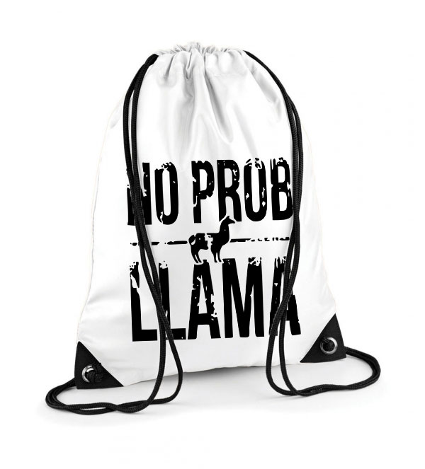 no probllama láma Poliészter Tornazsák