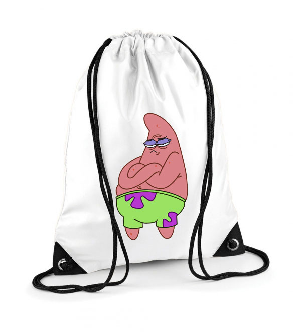 patrik csillag patric star spongya bob Poliészter Tornazsák