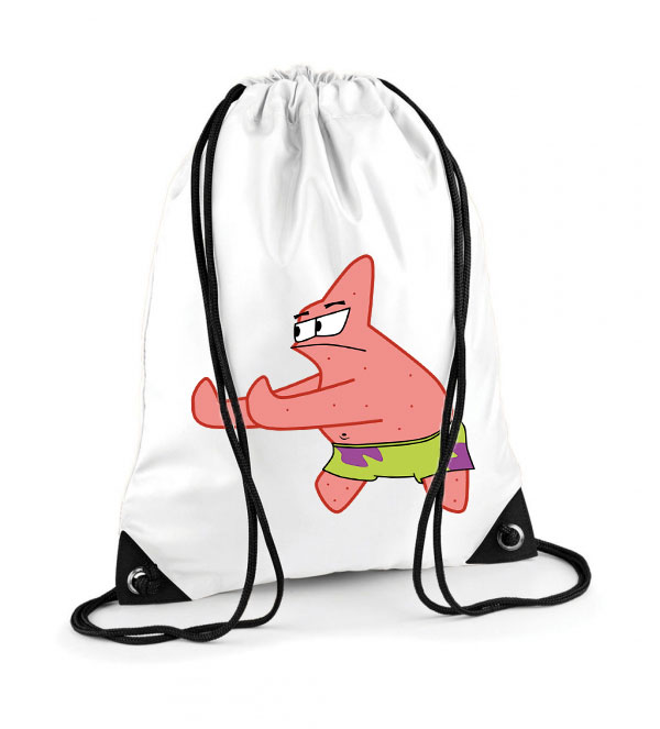 patrik csillag spongya bob Poliészter Tornazsák