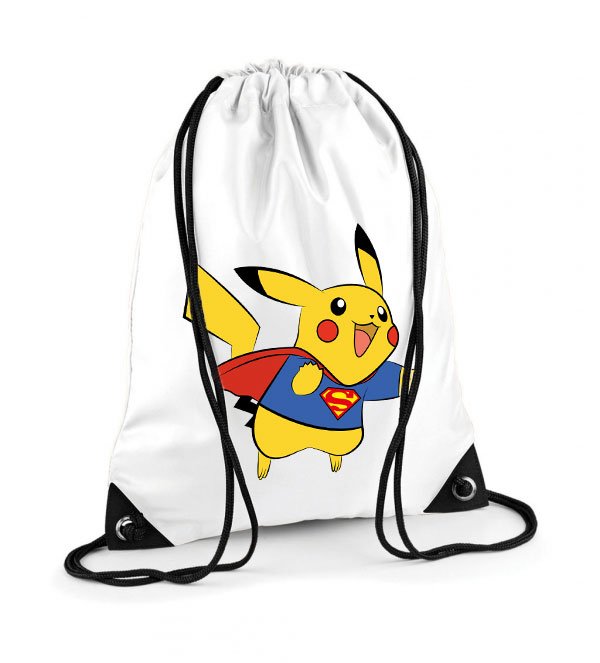 pokemon pikachu Poliészter Tornazsák