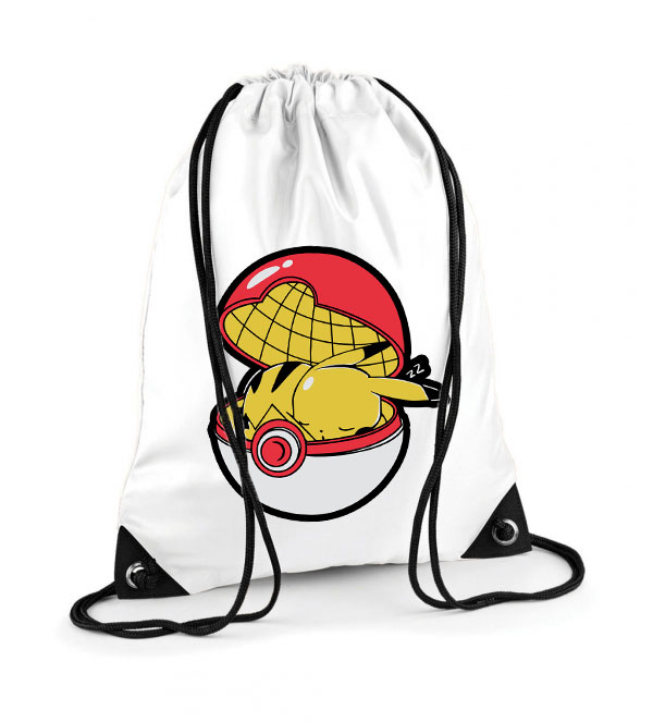 pokemon pikachu Poliészter Tornazsák