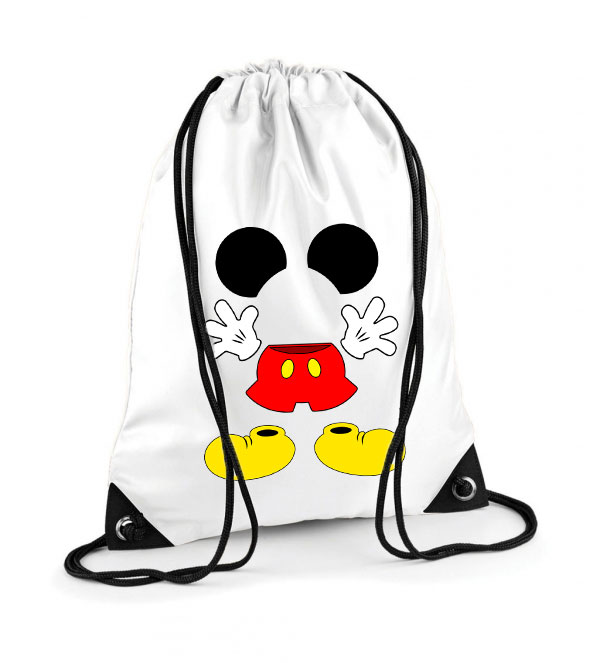 Mickey egér Poliészter Tornazsák