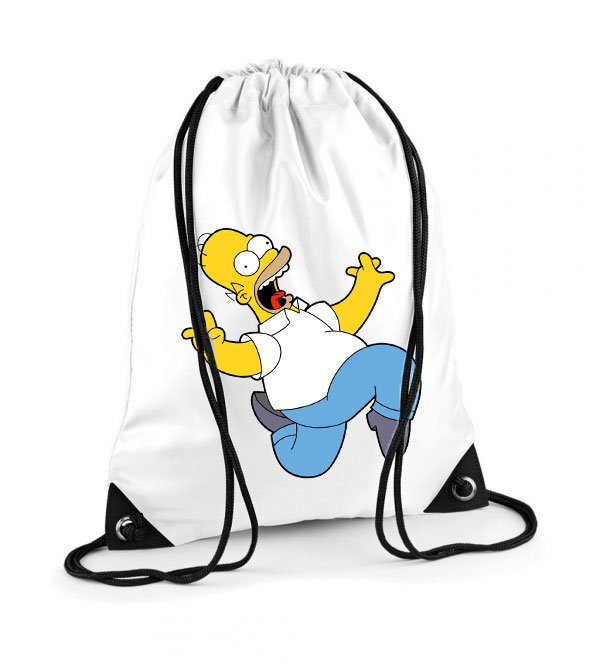homer simpson Poliészter Tornazsák