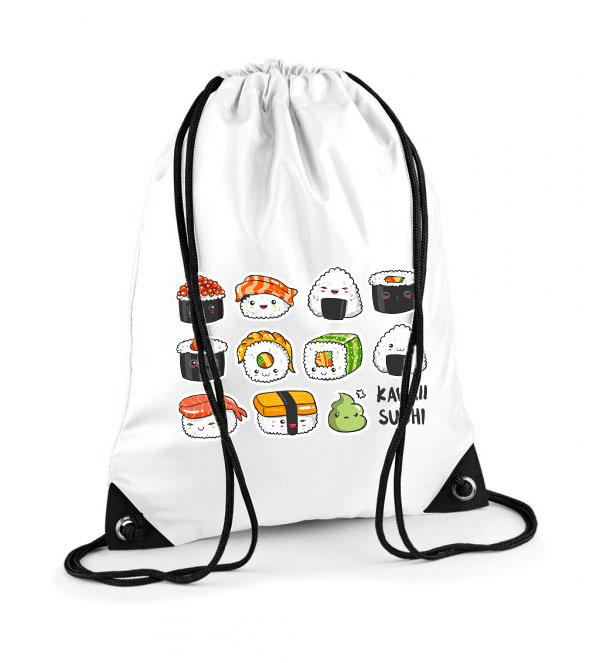 szusi sushi kawaii Poliészter Tornazsák