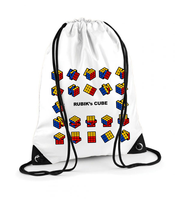 rubik kocka rubics cube Poliészter Tornazsák