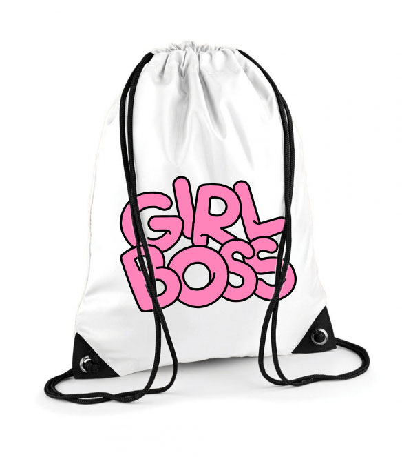 Girl Boss Poliészter Tornazsák