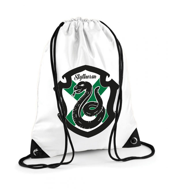 slytherin mardekár harry potter Poliészter Tornazsák