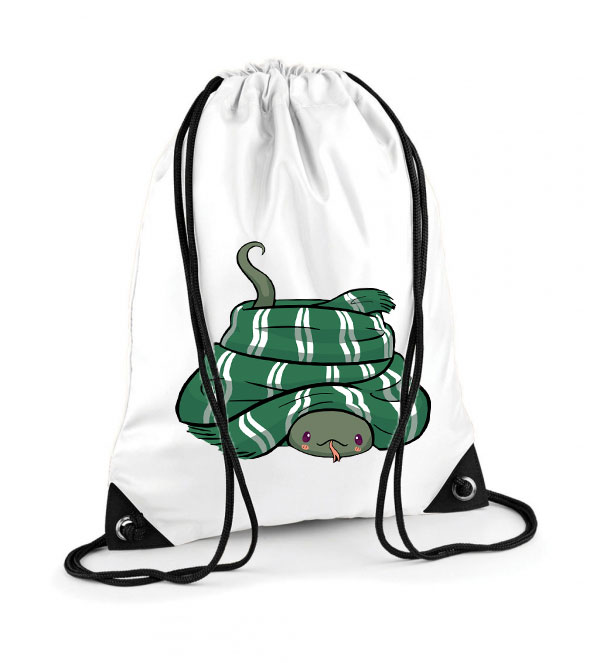 slytherin mardekár harry potter Poliészter Tornazsák