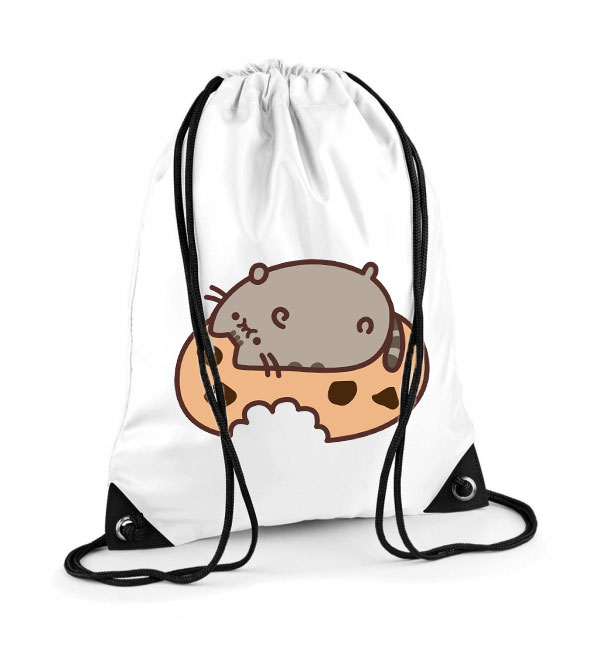 pusheen macska macskás cica cicás Poliészter Tornazsák