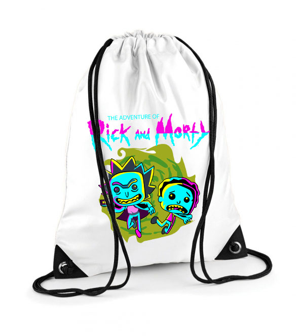 rick és morty Poliészter Tornazsák