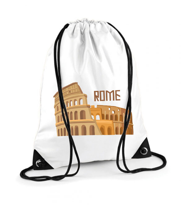olaszország italy róma rome colosseum  Poliészter Tornazsák