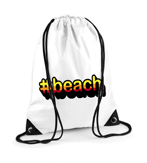 beach nyár nyaralás Poliészter Tornazsák