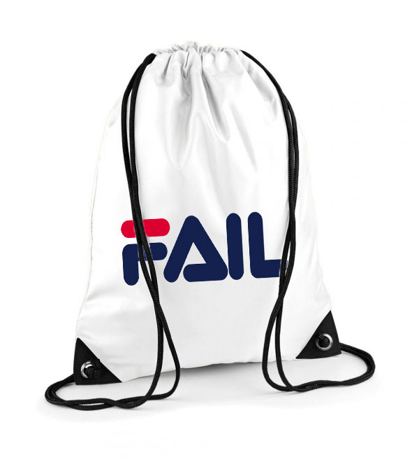 Fail fila humor Poliészter Tornazsák