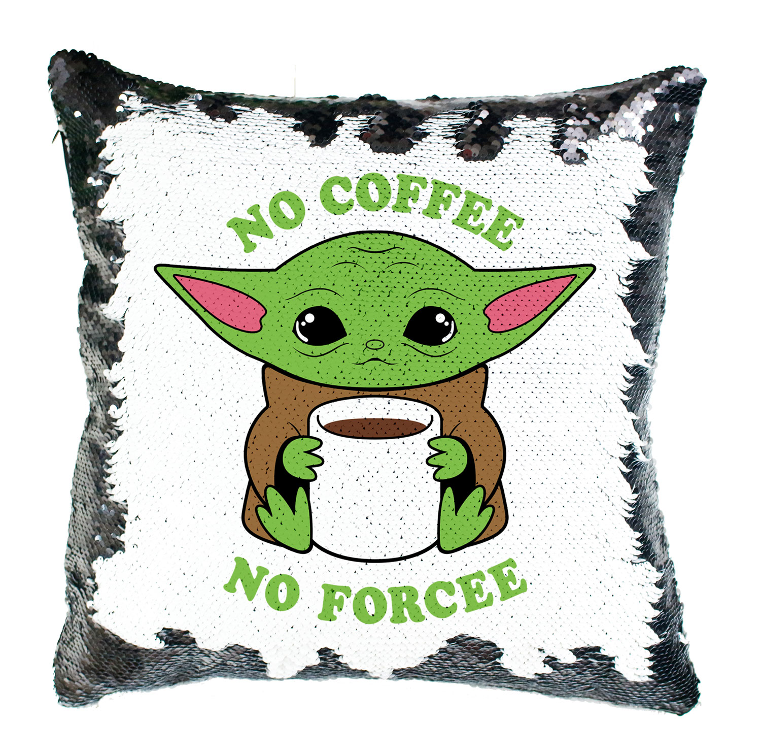 baba yoda baby yoda mandalorian Simiflitteres Párnahuzat