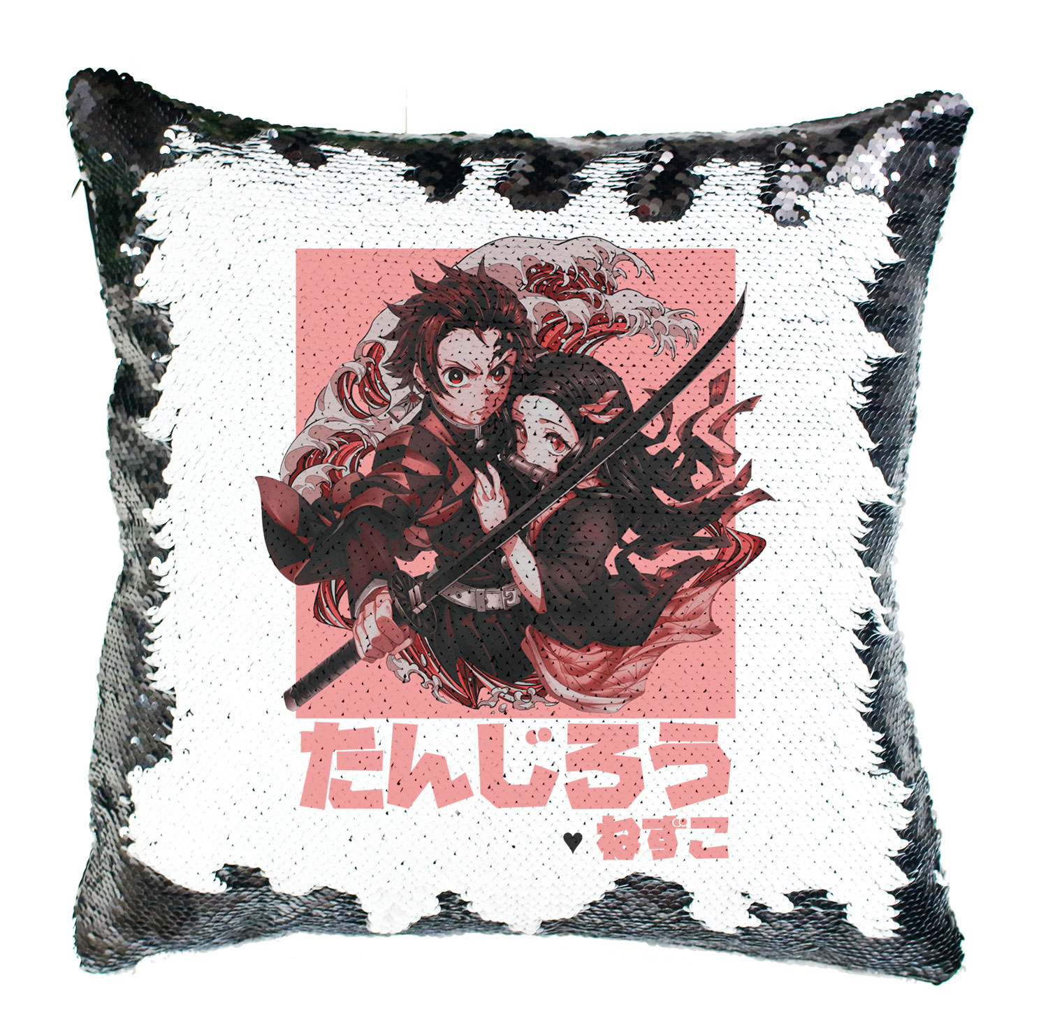 demon slayer tanjiro nezuko Simiflitteres Párnahuzat