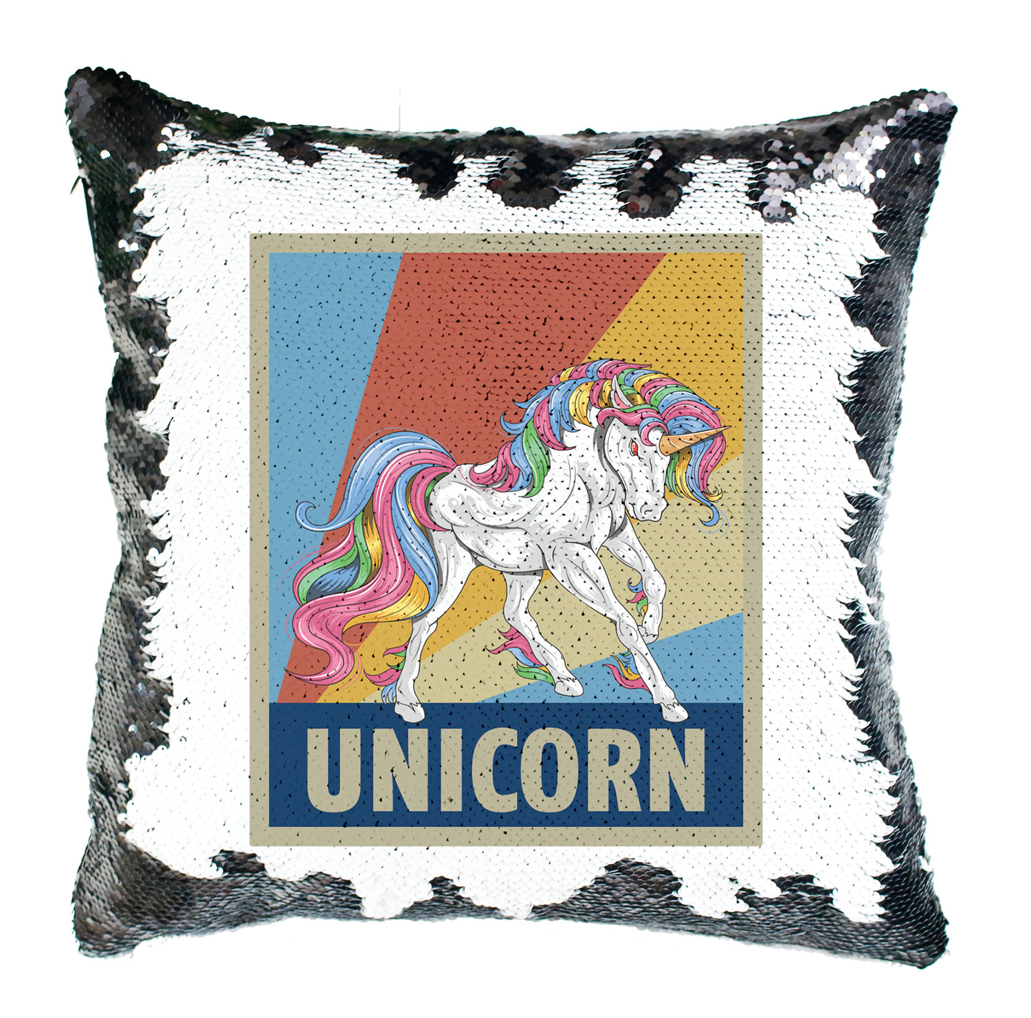 unikornis unicorn Simiflitteres Párnahuzat