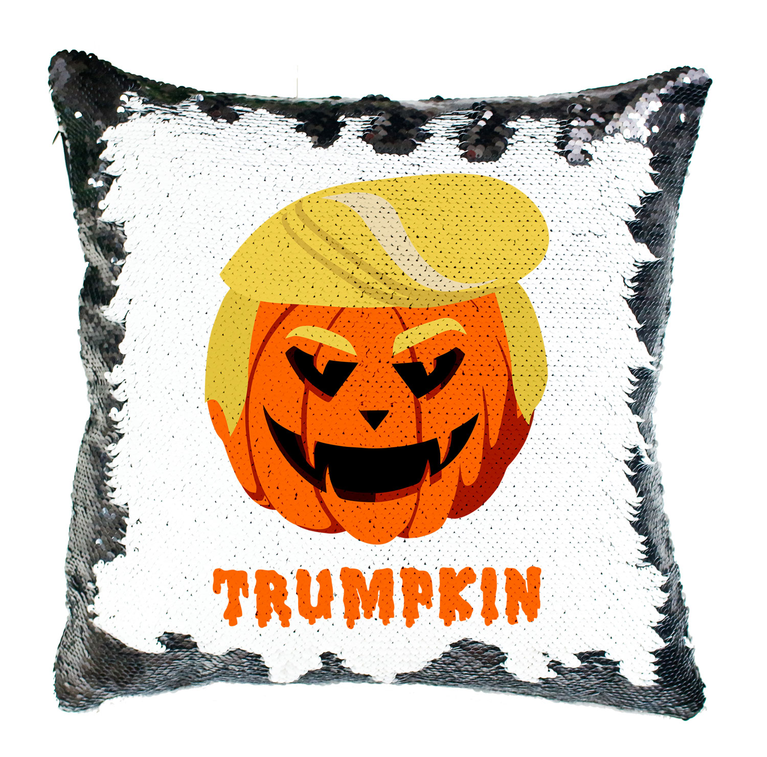 donald trump tök halloween Simiflitteres Párnahuzat
